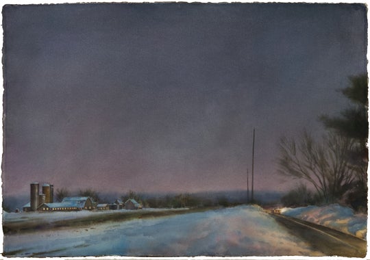 Paul Rickert Landscape Art - Heading Home