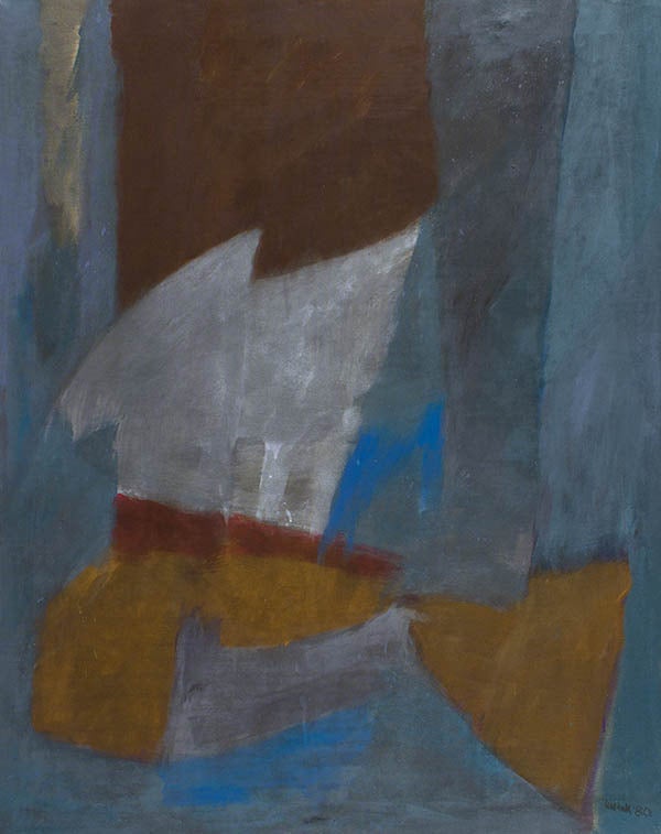 Windhover Hill Dusk - Painting by Lee Hall