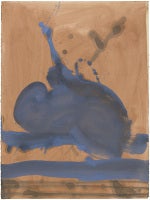Untitled (Blue and Ochre)