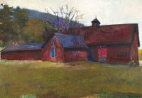Dusk on Ames Hill