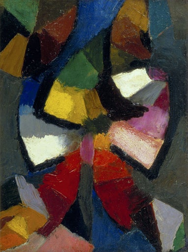 Synchromy No. 6 (1 of 4 parts); Study for Eidos - Painting by Morgan Russell