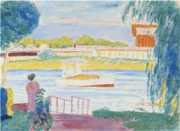 Oscar Florianus Bluemner - Study for Little Ferry, N. J. Study for Little Ferry, N. J.