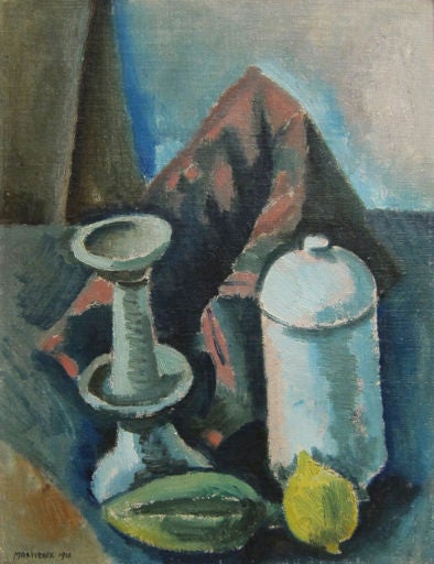 Still Life - Painting by Max Weber