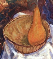 Bowl with Pear: Still Life