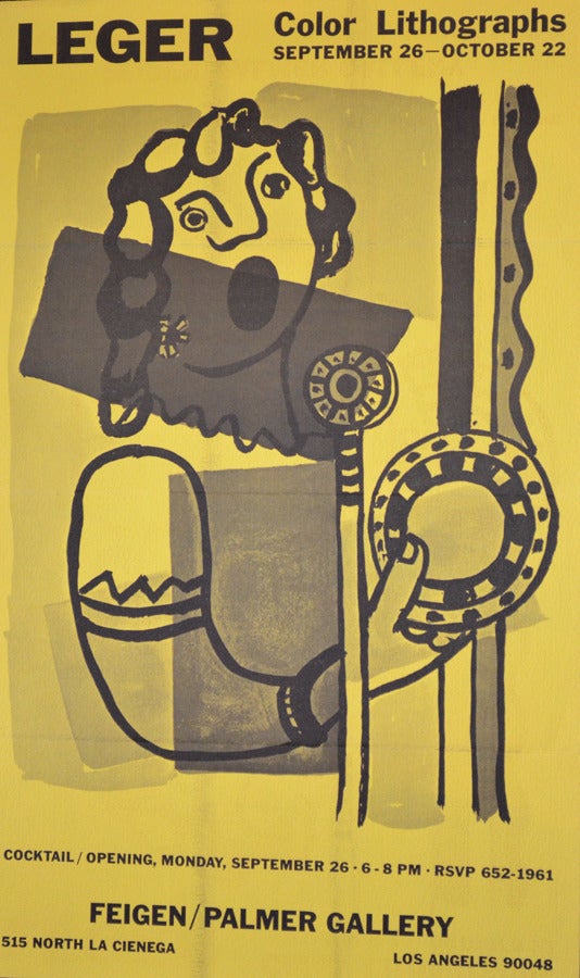 La Chanteuse de la Radio - Print by Fernand Léger