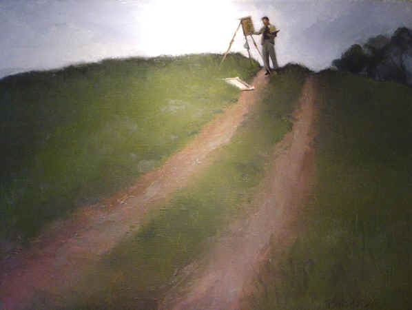 Robert McIntosh Landscape Painting - Harrison on the Hill