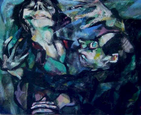 Abstract Painting de Ron Blumberg - El hipnotizador