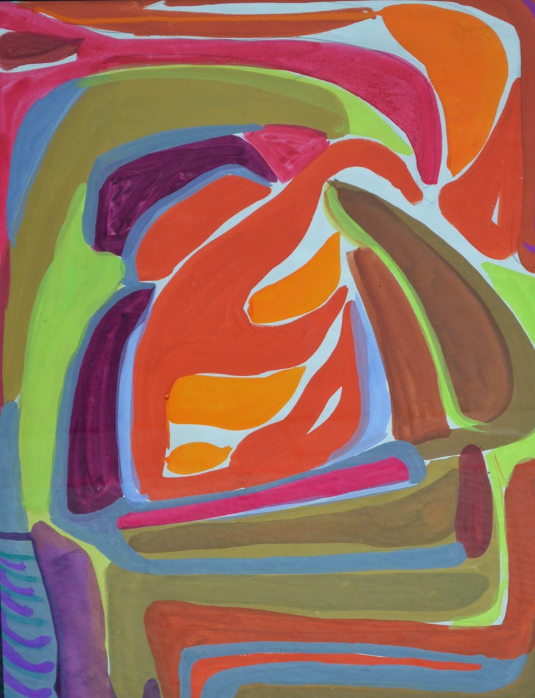 Abstract Painting di Miette Braive - Murano astratto #1