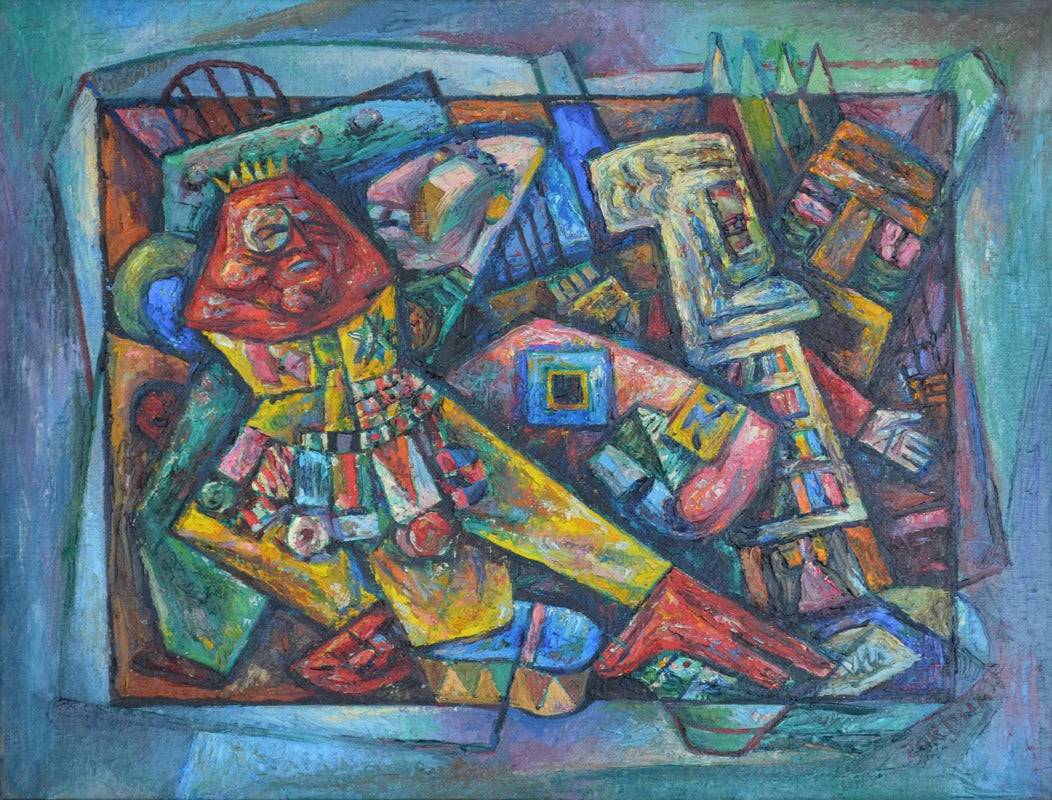 Jirayr Hamparzoom Zorthian Abstract Paintings