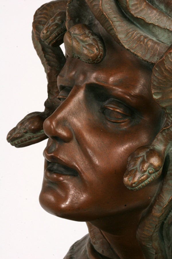Medusa and Andromeda - Sculpture by Magdeburger Kunstwerkstatten Reps and Trinte