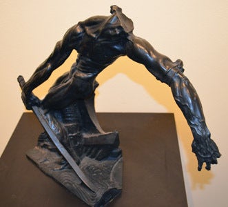 Stanislaw Szukalski Nude Sculpture - Labor