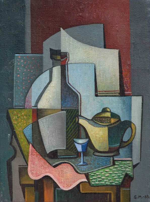 Maurice Green Interior Painting - Tea and Vodka