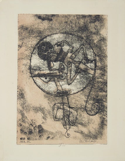 Paul Klee Print - Man In Love