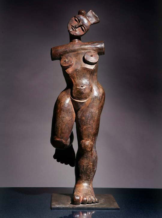 Mariko Figurative Sculpture - Thalie - Bronze Sculpture