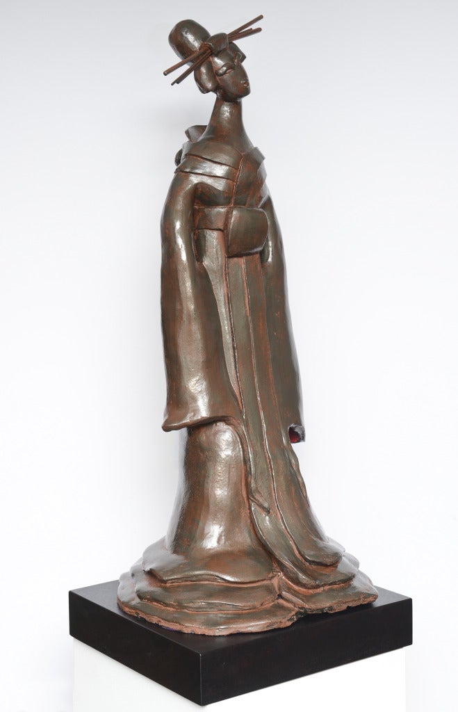 Mémoires de geisha - Sculpture de Mariko