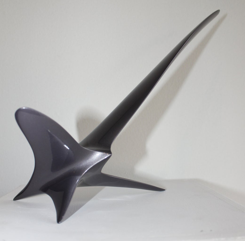 Patrice Breteau Abstract Sculpture - Twin Bird V 