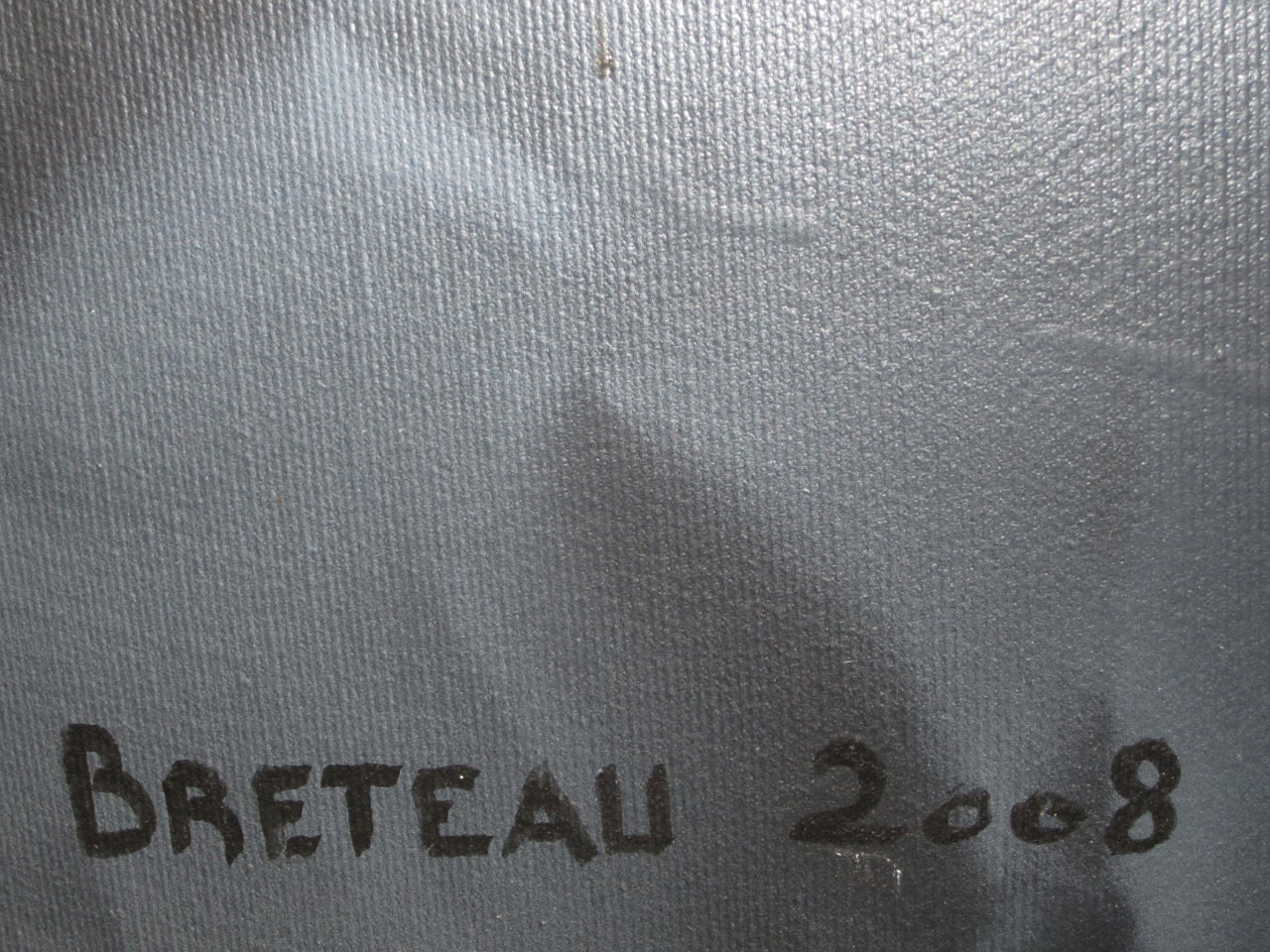 Sei cerchi - Painting Contemporaneo di Patrice Breteau