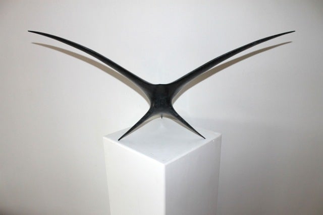 Twin bird - Contemporary Sculpture by Patrice Breteau