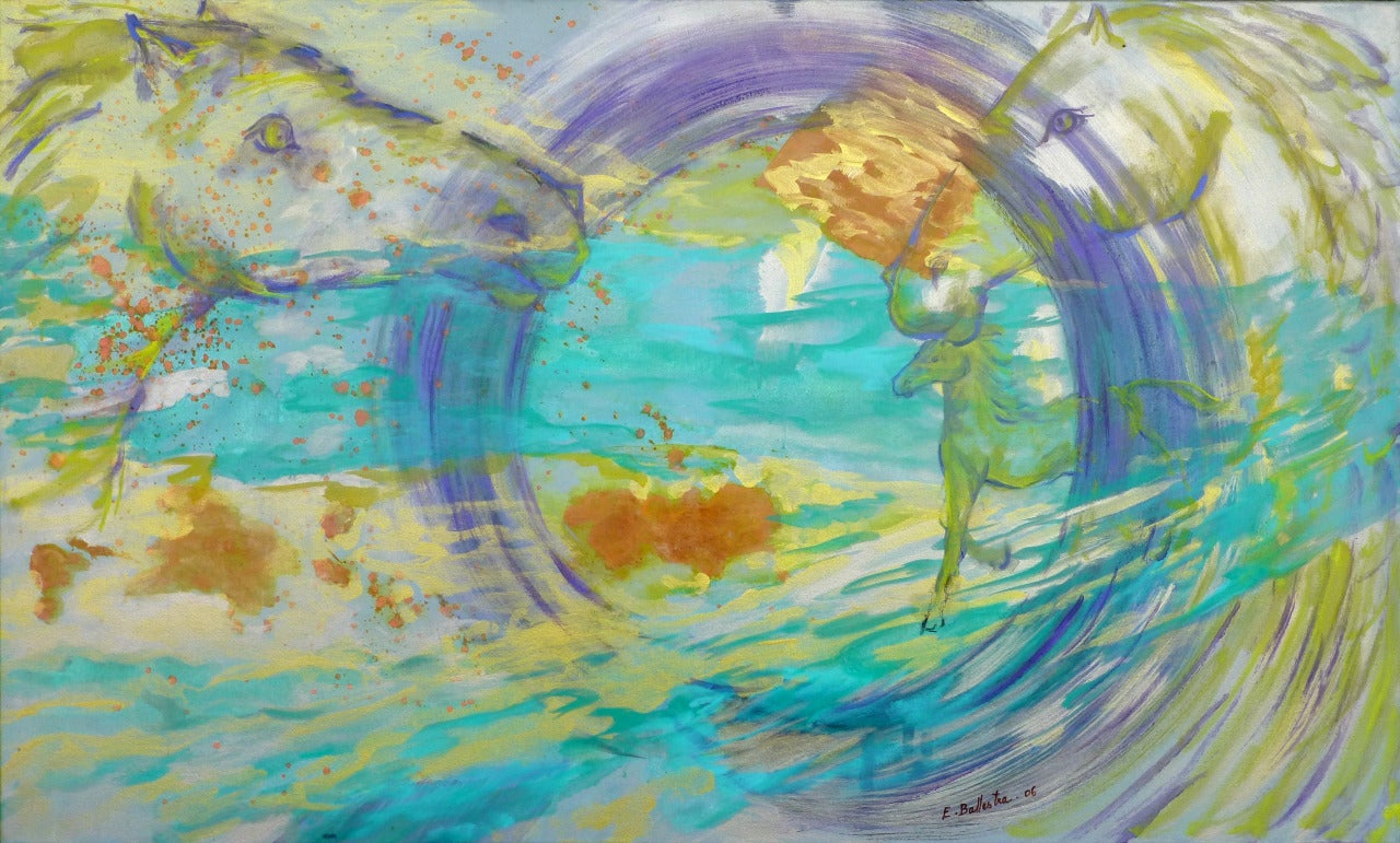 Animal Painting de Evelyne Ballestra - Marea