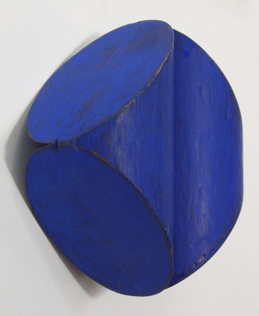 Peter Millett Abstract Sculpture - Blue Butt