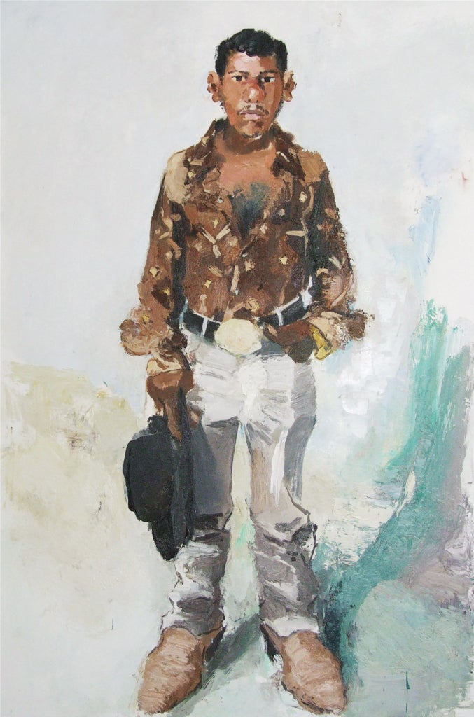 Pedro - Painting by John Sonsini