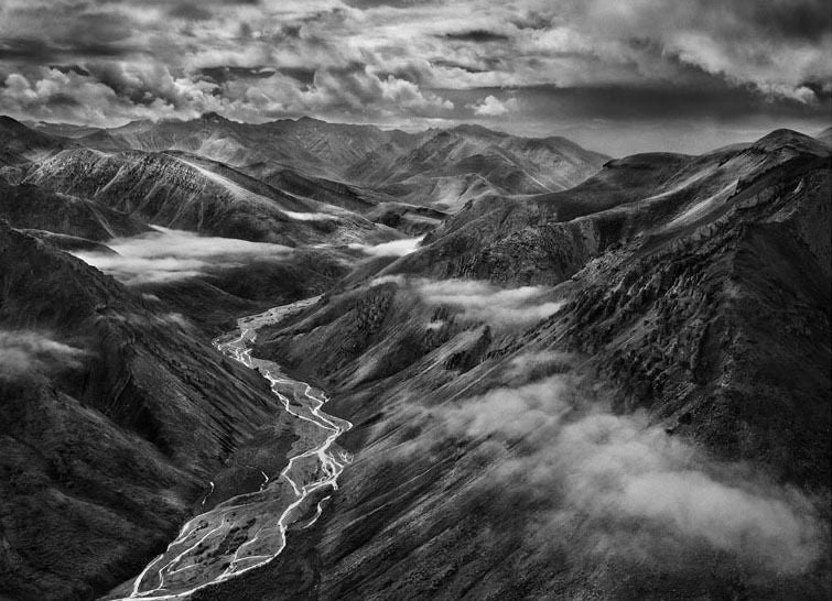 The Brooks Range mountains, - Photograph by Sebastião Salgado