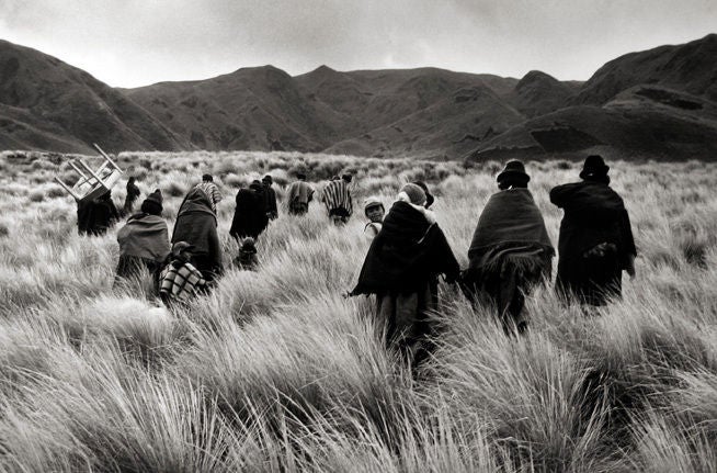 Religious Meeting, Ecuador - Photograph by Sebastião Salgado