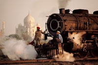 Steam Train, Uttar Pradesh, India