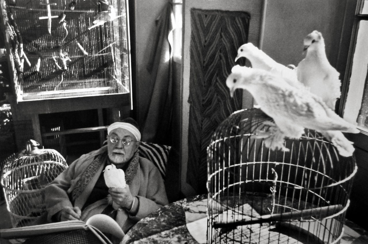 Henri Cartier-Bresson Portrait Photograph - Henri Mattise, Vence, France