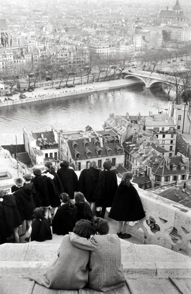 Henri Cartier-Bresson Black and White Photograph - View from Notre Dame, Paris