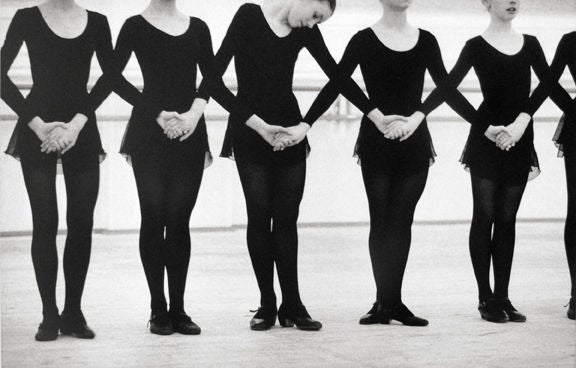 Rehearsal, Ballet Moisseev, Moscow, Russia - Photograph by Martine Franck
