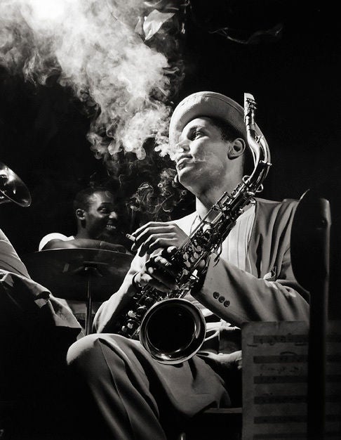 Dexter Gordon, New York City - Photograph by Herman Leonard