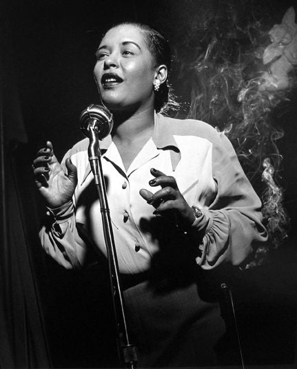 Billie Holiday, New York City - Photograph by Herman Leonard