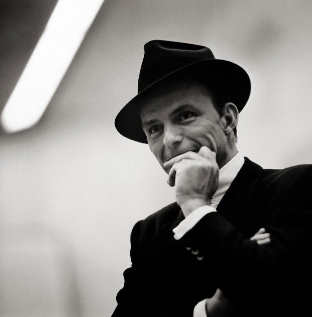 Frank Sinatra, New York City [smiling] - Photograph by Herman Leonard