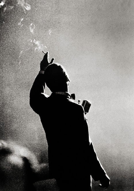 Frank Sinatra, Monte Carlo - Photograph by Herman Leonard