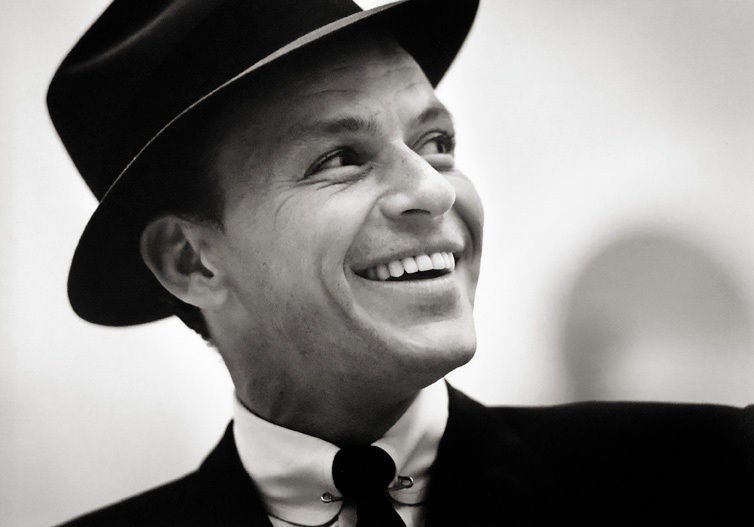 Frank Sinatra, New York City - Photograph by Herman Leonard