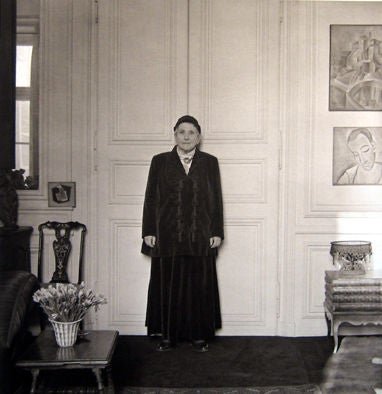 Gertrude Stein in her Paris Apartment - Photograph by Horst P. Horst