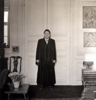Gertrude Stein in her Paris Apartment