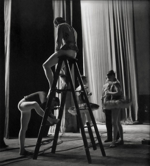 San Francisco Ballet Backstage - Photograph by Fred Lyon