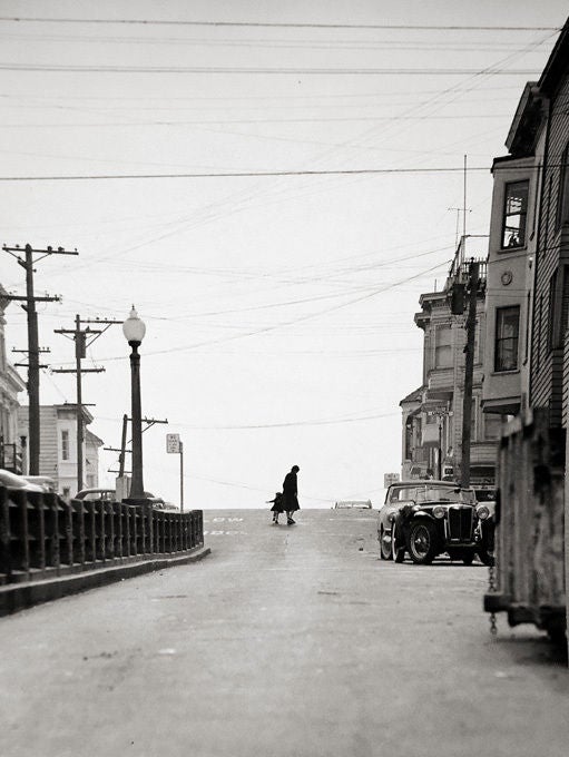 Telegraph Hill, Top of Union Street - Photograph by Fred Lyon