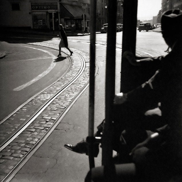 Jones and O'Farrell Street Line - Photograph by Fred Lyon