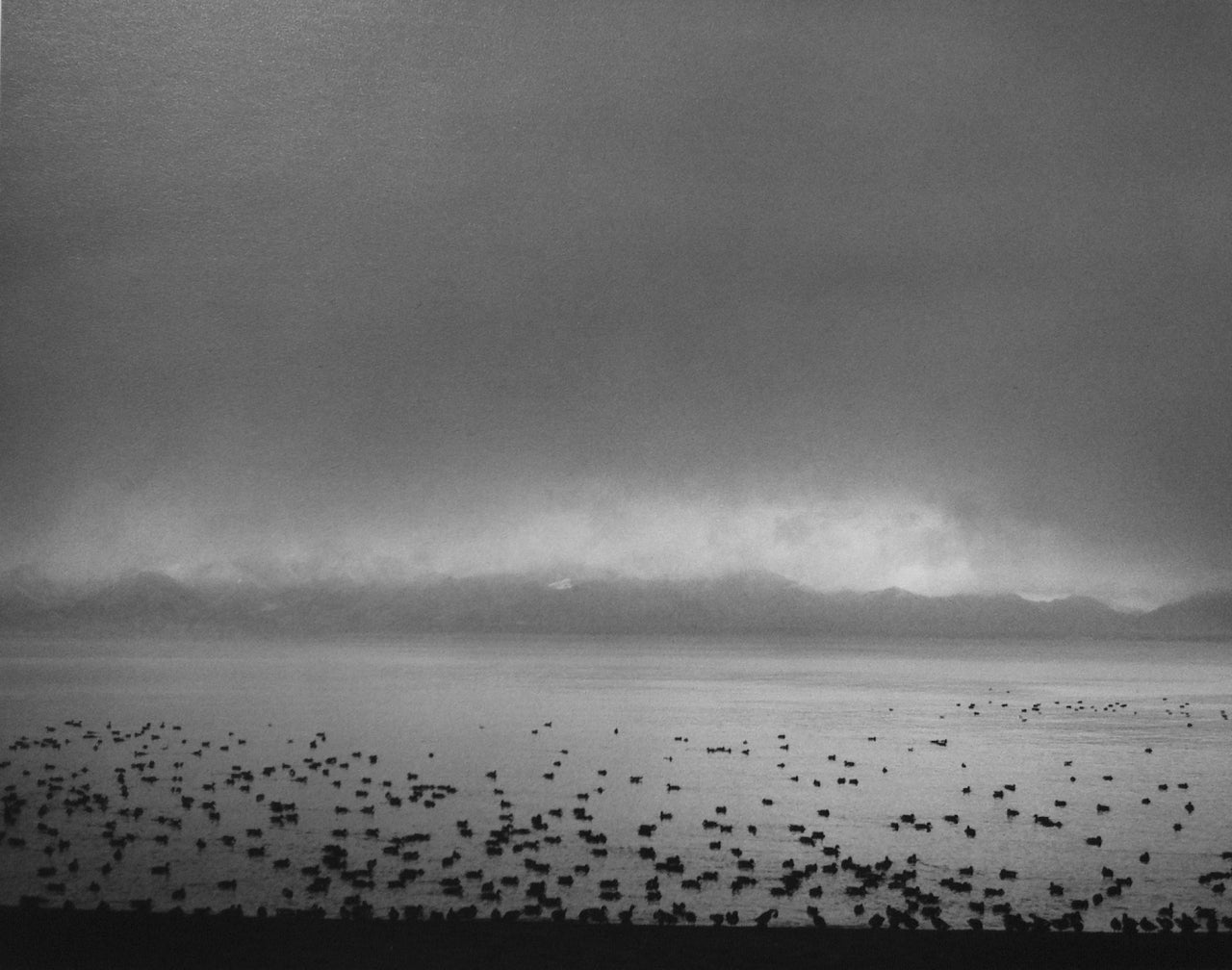 Pentti Sammallahti Black and White Photograph – Inawashiro-See, Japan