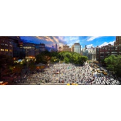 Union Square, New York City, Day to Night 11