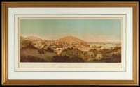 Antique San Francisco in July 1849 from present site of San Francisco Stock Exchange