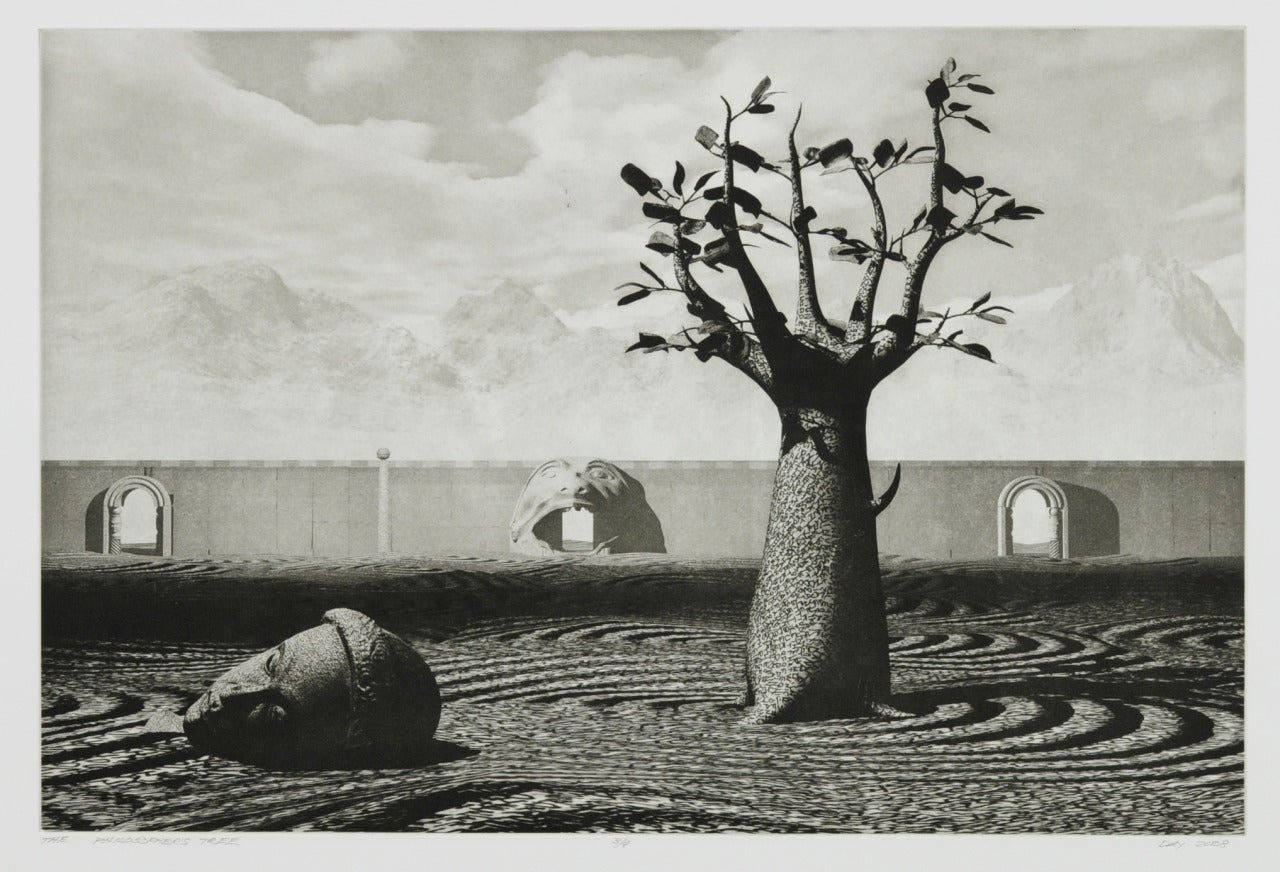 The Philosopher's Tree - Print by Gary Day