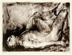 Man on His Back, Nude