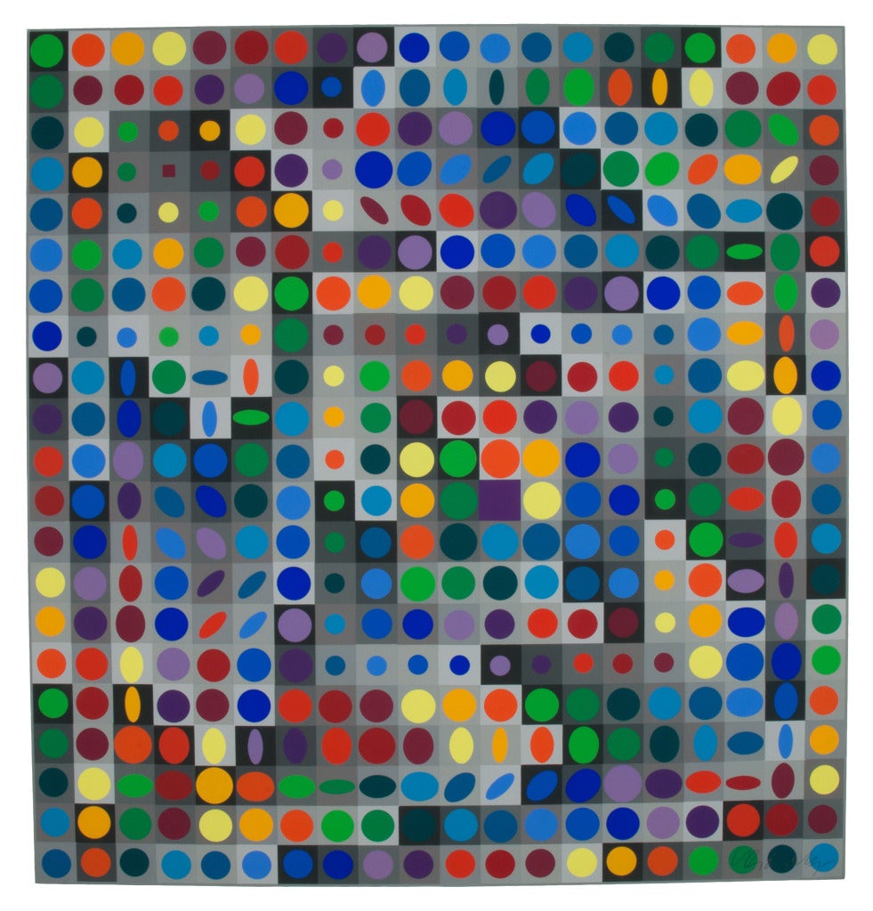 Planetary Folklore - Print by Victor Vasarely