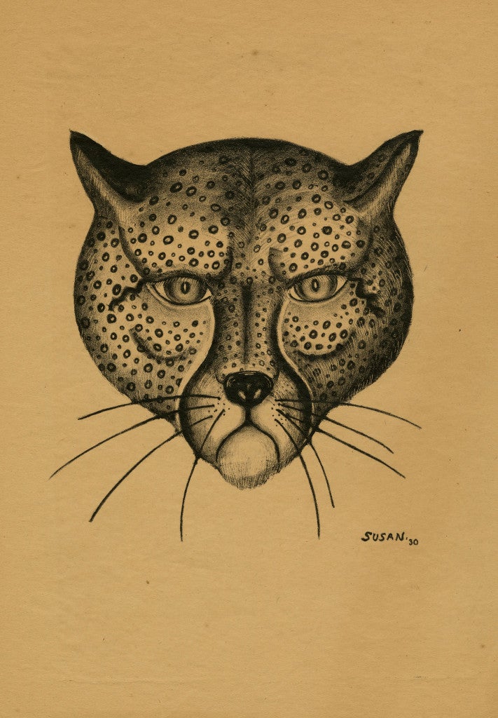 Robert Susan Animal Print - Leopard