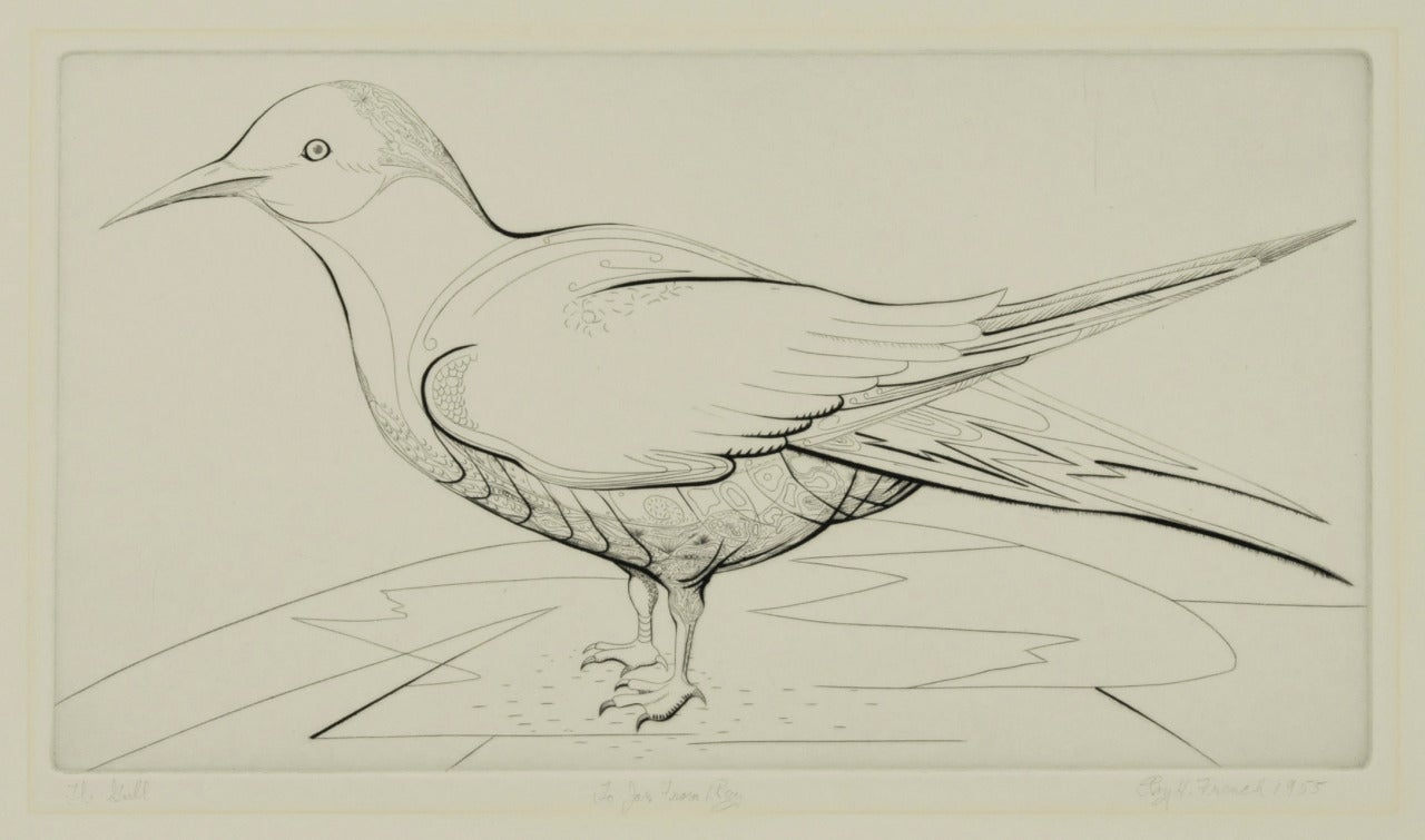 The Gull - Print by Ray H. French