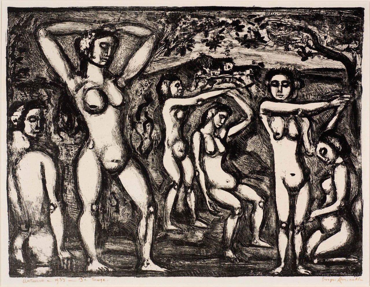 Automne - Print by Georges Rouault